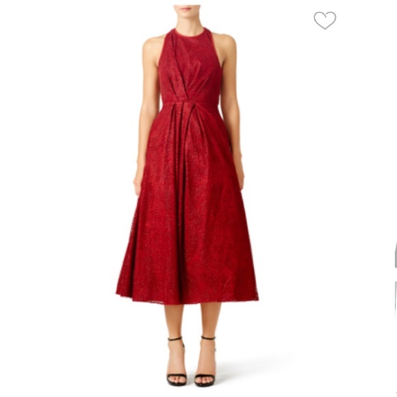 Red gown - Picture 3 of 5